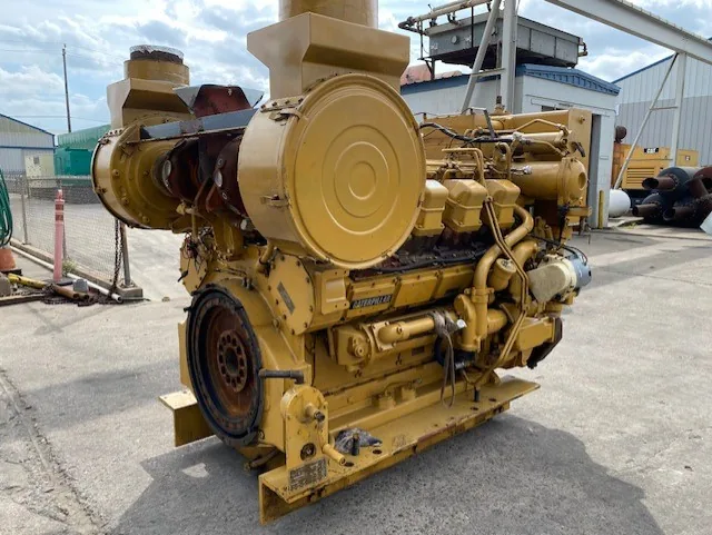 High Hour Runner Caterpillar 3508 DITA 855HP  Diesel Marine Engine