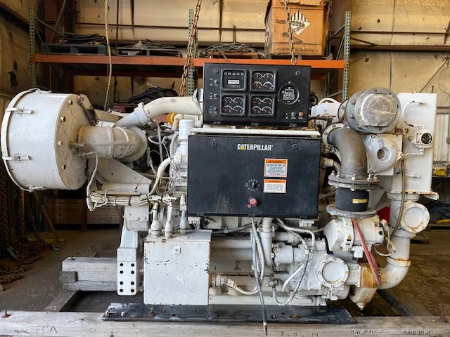 High Hour Caterpillar 3508B 1050HP Tier 1 Diesel Marine Engine
