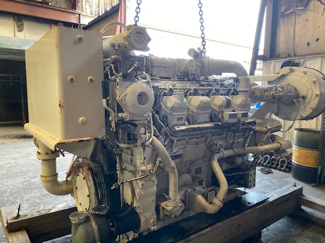 High Hour Caterpillar 3508B 1050HP Tier 1 Diesel Marine Engine
