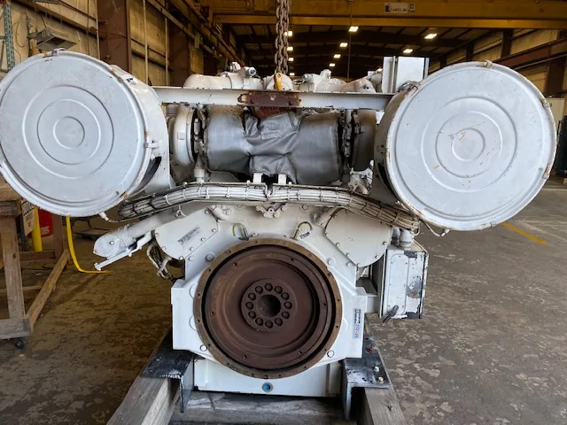 High Hour Caterpillar 3508B 1050HP Tier 1 Diesel Marine Engine