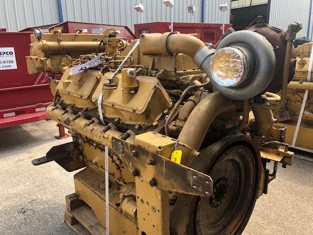 High Hour Runner Caterpillar 3412 DITA 624HP  Diesel Marine Engine