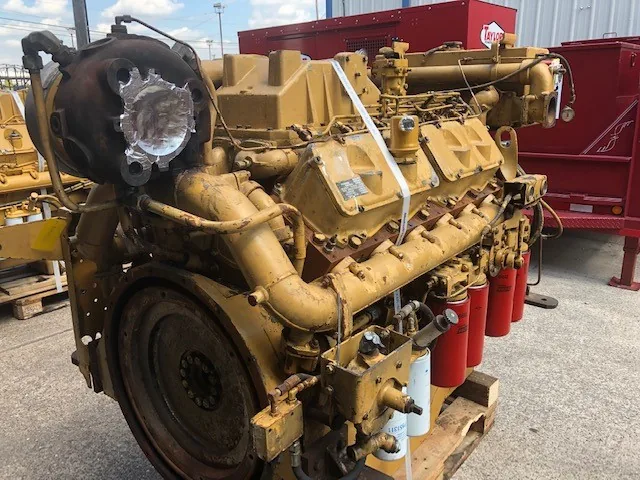 High Hour Runner Caterpillar 3412 DITA 624HP  Diesel Marine Engine