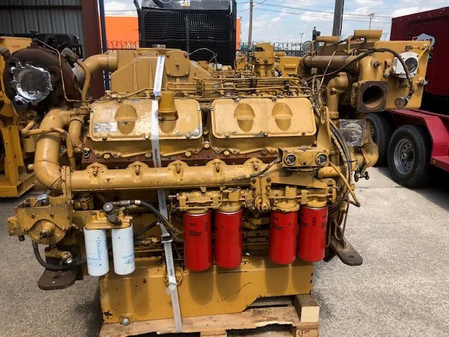 High Hour Runner Caterpillar 3412 DITA 624HP  Diesel Marine Engine