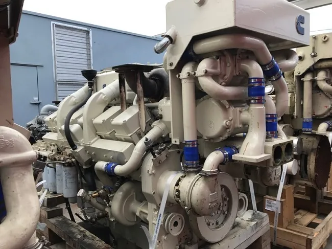 Rebuilt Cummins KTA-38-M 1045HP  Diesel Marine Engine