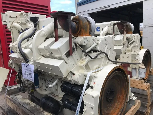 Rebuilt Cummins KTA-38-M 1045HP  Diesel Marine Engine
