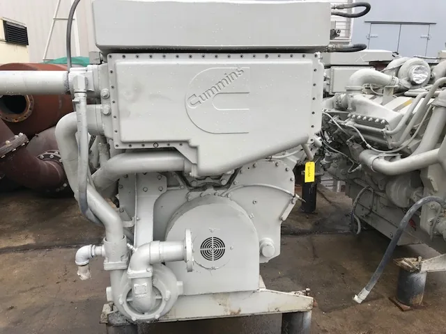 High Hour Cummins KTA38-M2 1350HP  Diesel Marine Engine