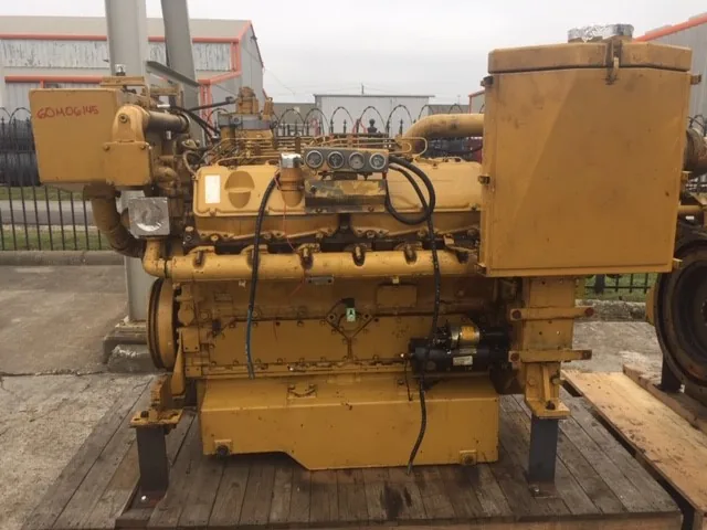 High Hour Runner Caterpillar 3412 DIT 540HP  Diesel Marine Engine