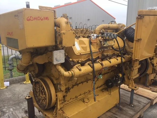 High Hour Runner Caterpillar 3412 DIT 540HP  Diesel Marine Engine