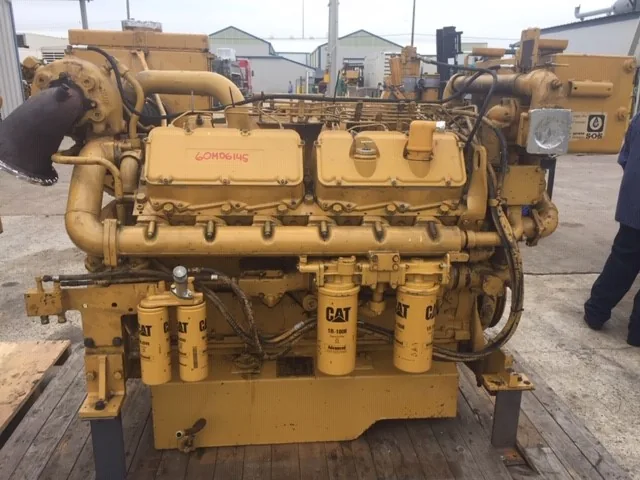 High Hour Runner Caterpillar 3412 DIT 540HP  Diesel Marine Engine