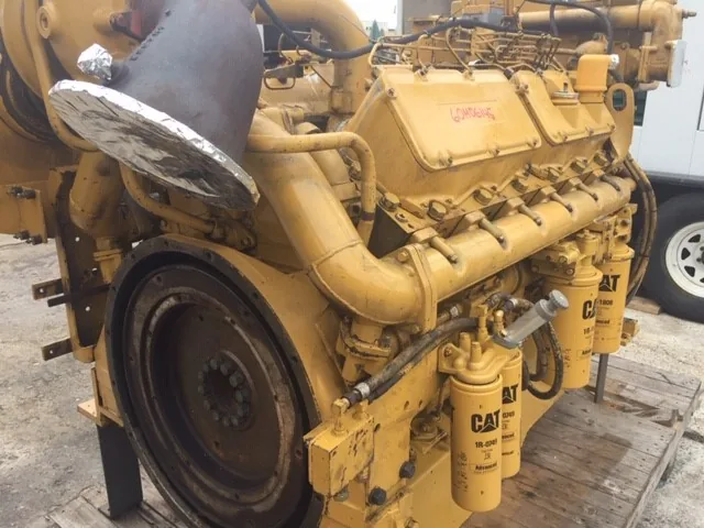 High Hour Runner Caterpillar 3412 DIT 540HP  Diesel Marine Engine