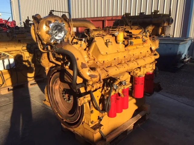 High Hour Runner Caterpillar 3412 DIT 540HP  Diesel Marine Engine