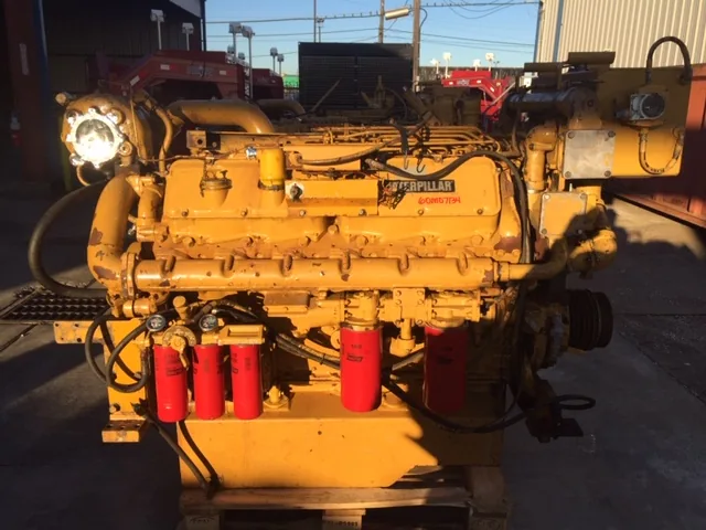 High Hour Runner Caterpillar 3412 DIT 540HP  Diesel Marine Engine