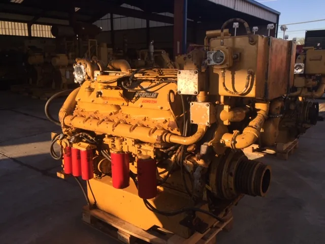 High Hour Runner Caterpillar 3412 DIT 540HP  Diesel Marine Engine