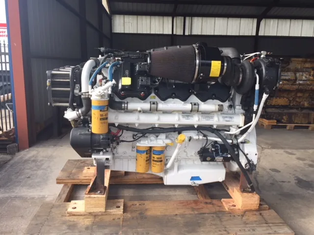 Low Hour Caterpillar C32 ACERT 1900HP Tier 3 Diesel Marine Engine