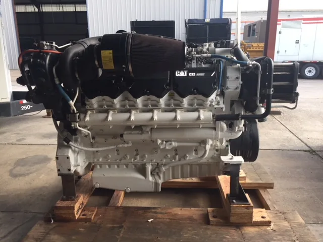 Low Hour Caterpillar C32 ACERT 1900HP Tier 3 Diesel Marine Engine
