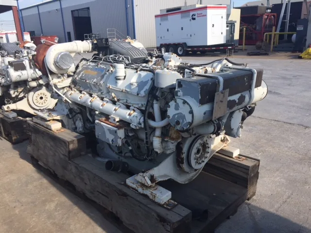 High Hour Runner Caterpillar 3412C DITTA 1300HP  Diesel Marine Engine