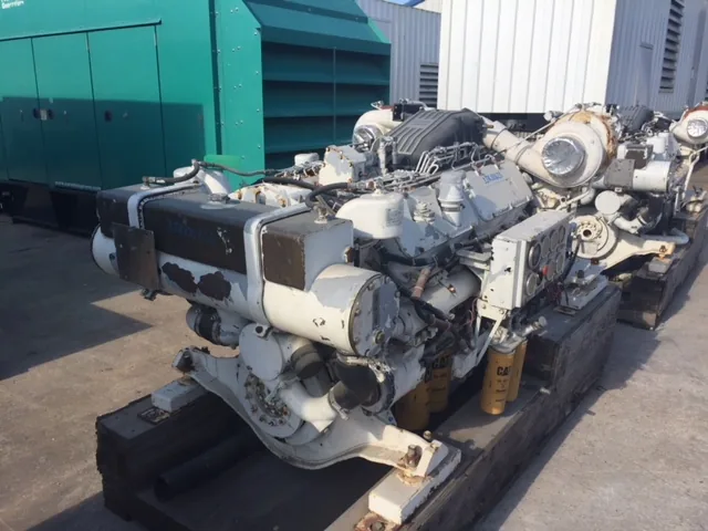 High Hour Runner Caterpillar 3412C DITTA 1300HP  Diesel Marine Engine