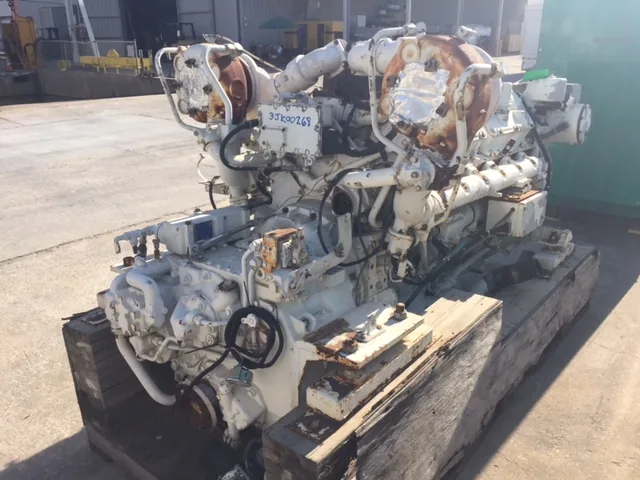 High Hour Runner Caterpillar 3412C DITTA 1300HP  Diesel Marine Engine