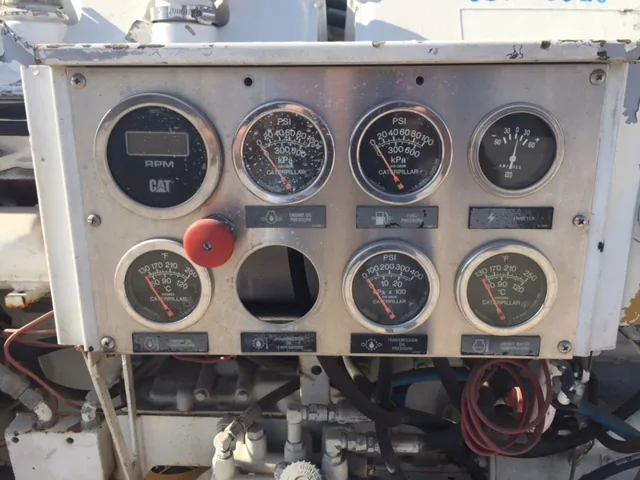 High Hour Runner Caterpillar 3412C DITTA 1300HP  Diesel Marine Engine