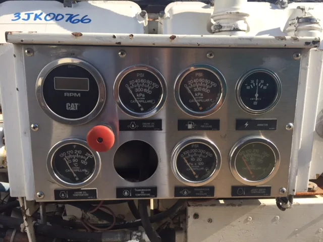 High Hour Runner Caterpillar 3412C DITTA 1300HP  Diesel Marine Engine