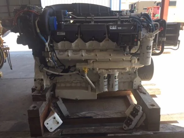 Low Hour Caterpillar C32 ACERT 1900HP Tier 3 Diesel Marine Engine