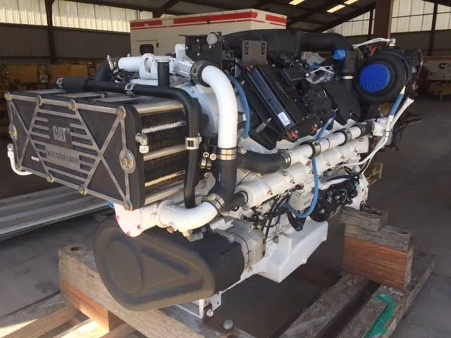Low Hour Caterpillar C32 ACERT 1900HP Tier 3 Diesel Marine Engine