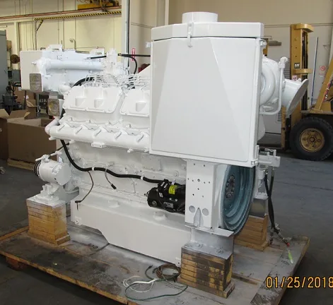 Rebuilt Caterpillar 3412 DITA 720HP  Diesel Marine Engine