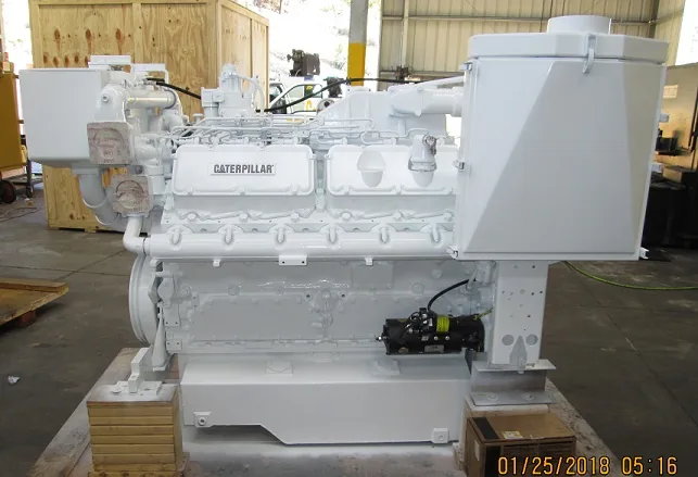 Rebuilt Caterpillar 3412 DITA 720HP  Diesel Marine Engine