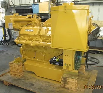 Rebuilt Caterpillar 3412 DITA 720HP  Diesel Marine Engine