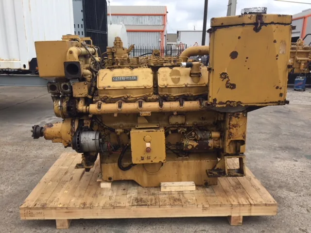 High Hour Runner Caterpillar 3412 DIT 615HP  Diesel Marine Engine