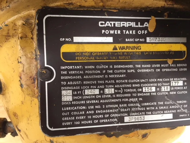 High Hour Runner Caterpillar 3412 DIT 615HP  Diesel Marine Engine