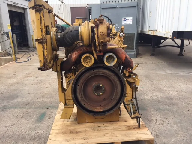 High Hour Runner Caterpillar 3412 DIT 615HP  Diesel Marine Engine