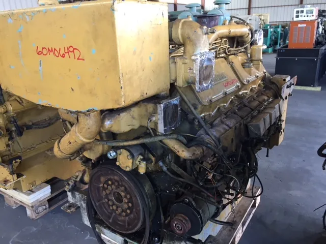 High Hour Runner Caterpillar 3412 DIT 300HP  Diesel Marine Engine