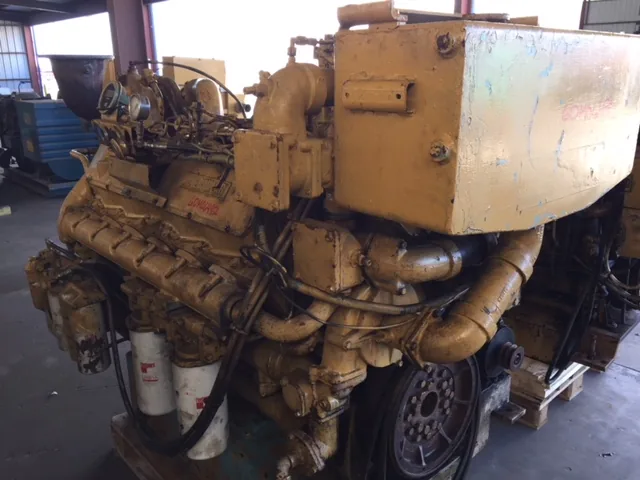 High Hour Runner Caterpillar 3412 DIT 300HP  Diesel Marine Engine