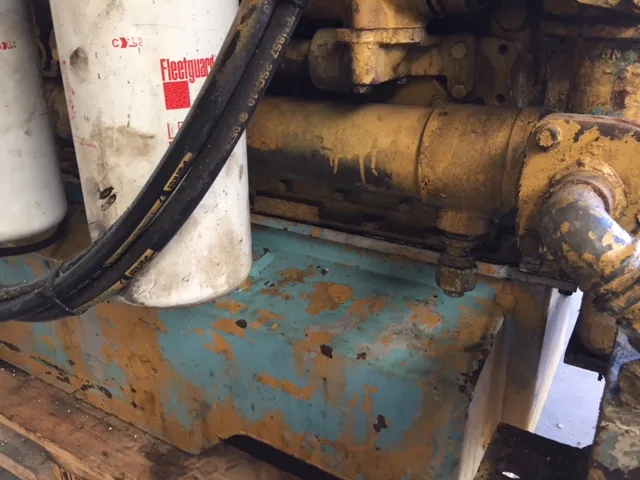 High Hour Runner Caterpillar 3412 DIT 300HP  Diesel Marine Engine