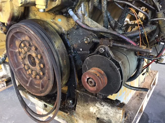 High Hour Runner Caterpillar 3412 DIT 300HP  Diesel Marine Engine