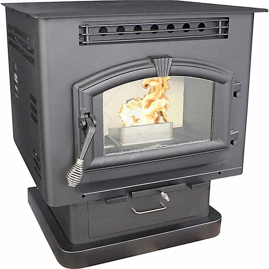 US Stove Corn/Pellet Pedestal Model Stove, 30.5 in. x 27.75 in. x 30.75 in.