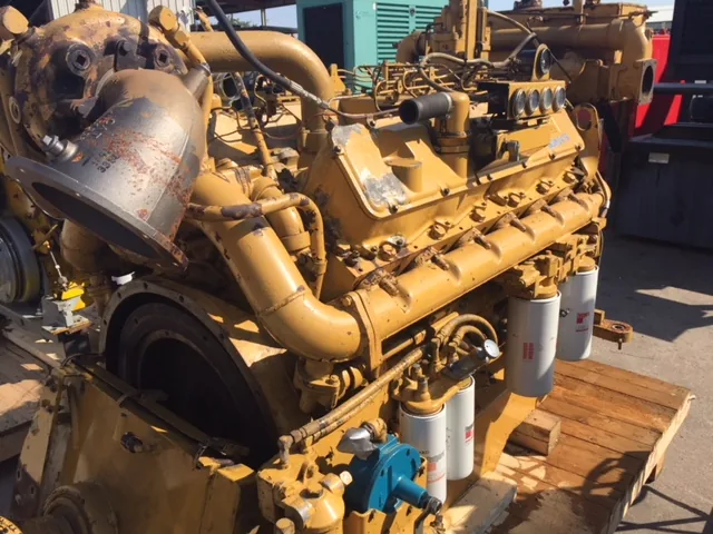 High Hour Runner Caterpillar 3412 DIT 540HP  Diesel Marine Engine