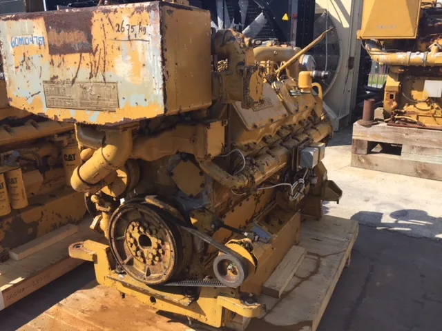 High Hour Runner Caterpillar 3412 DIT 540HP  Diesel Marine Engine