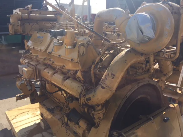High Hour Runner Caterpillar 3412 DIT 540HP  Diesel Marine Engine