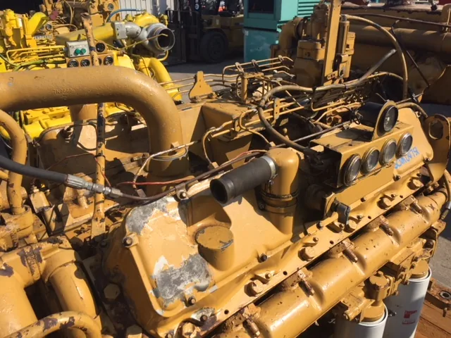 High Hour Runner Caterpillar 3412 DIT 540HP  Diesel Marine Engine