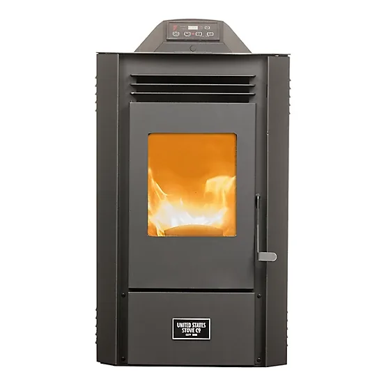US Stove 1300 sq. ft. Wi-Fi Pellet Stove with 50 lb. Hopper