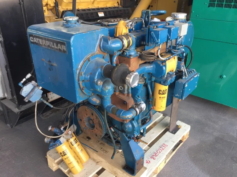 High Hour Runner Caterpillar 3304 DIT 127HP  Diesel Marine Engine