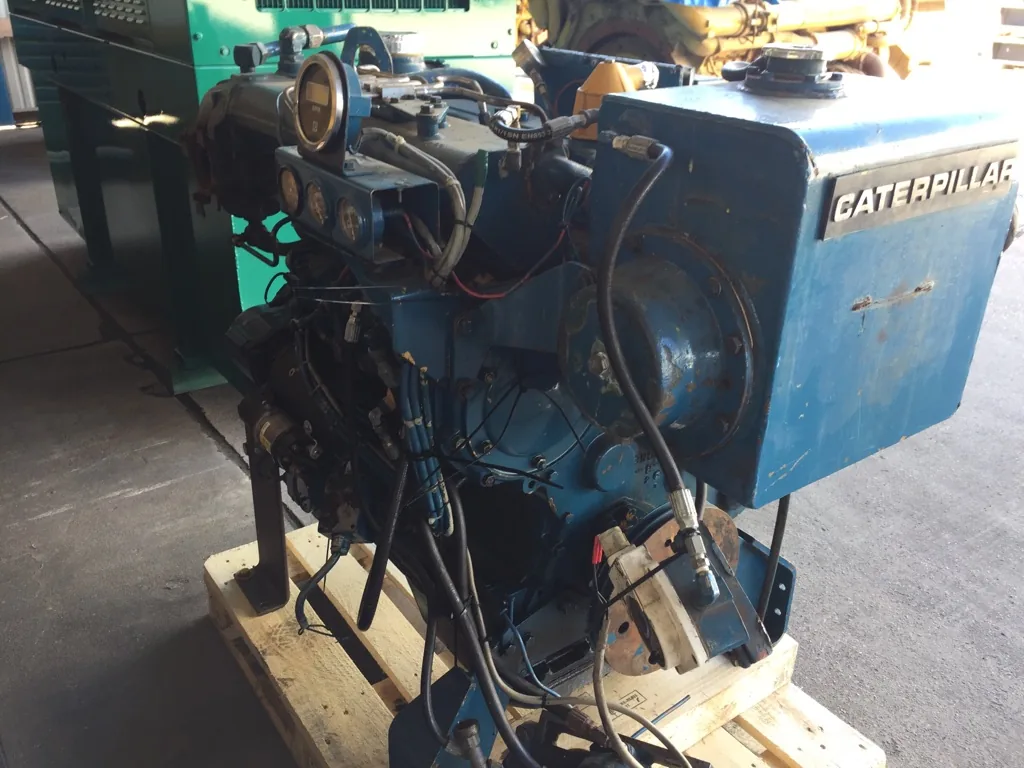 High Hour Runner Caterpillar 3304 DIT 127HP  Diesel Marine Engine