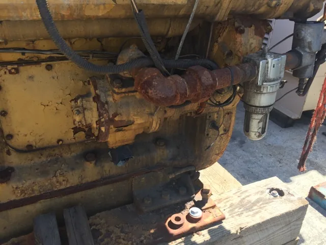 Good Used Caterpillar D399 TA 1125HP  Diesel Marine Engine