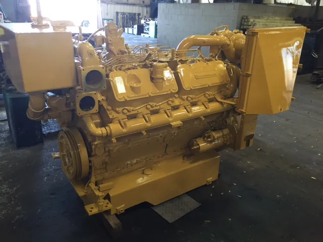 Rebuilt Caterpillar 3412 DIT 540HP  Diesel Marine Engine