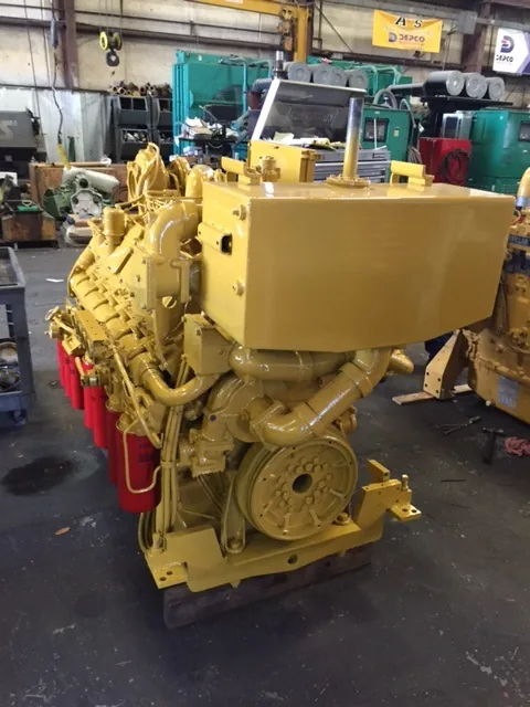 Rebuilt Caterpillar 3412 DIT 540HP  Diesel Marine Engine