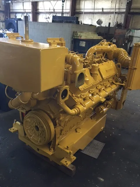 Rebuilt Caterpillar 3412 DIT 540HP  Diesel Marine Engine