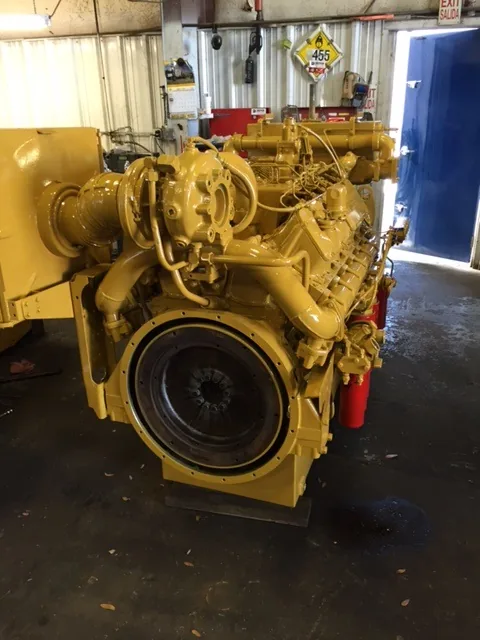 Rebuilt Caterpillar 3412 DIT 540HP  Diesel Marine Engine