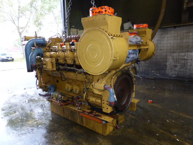 High Hour Runner Caterpillar 3512B 1575HP Tier 1 Diesel Marine Engine